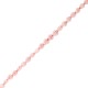 Φυσητό Γυαλί Χάντρα Καρδιά Κόκκινη 20x22mm Ø~2.5mm (~20τμχ)
