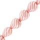 Glass Bead Heart Red 20x22mm Ø~2.5mm (~20pcs)