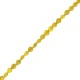 Perle de Verre cœur Jaune 20 x 22 mm Ø ~ 2.5 mm (~ 20 Pièces)
