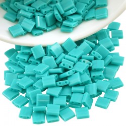 Perle Miyuki Tila Carrée Plate 5 Mm/1.9 mm (8 g ~ 97 Pièces) (412)