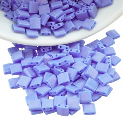 Perle Miyuki Tila Carrée Plate 5 Mm/1.9 mm (8 g ~ 97 Pièces) (417L-Fr)