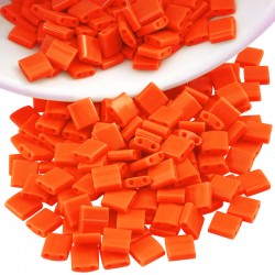 Perle Miyuki Tila Carrée Plate 5 Mm/1.9 mm (8 g ~ 97 Pièces) (406)