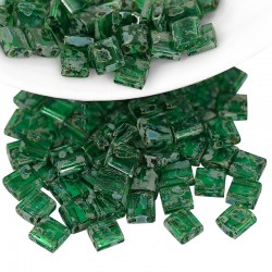 Perline Miyuki Tila Quadrate Piatte 5 Mm/1.9 mm (8 g ~ 97 Pezzi) -4507