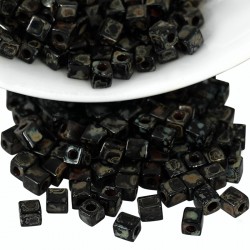 Perle Carrée Miyuki Cube 4 mm (20 g ~ 220 Pièces) (4511)