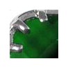 Rhodium/ Opac Green