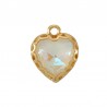 Gold/ Opaque White