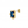 Gold/ Blue Sapphire