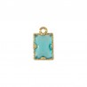 Gold/ Aqua Blue