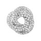 Boucle D'Oreille en Laiton avec Cristaux 21 x 20 mm