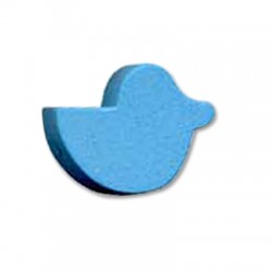 Oiseau en bois 15 x 20 x 6 mm