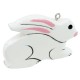 Wooden Pendant Rabbit 45mm