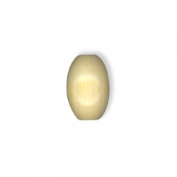 Wooden Bead Oval 25x15mm