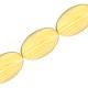 Wooden Bead Oval Flattened 20x33/5mm