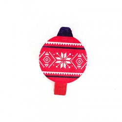 Pince en bois Noël 26 x 37 mm