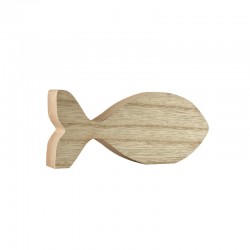 Poisson Décoratif en bois 150 x 60 Mm/20 mm