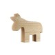 Burro Decorativo de Madera 110 x 90 mm