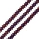 Entrepieza de Hematite Rondel 4mm (~40cm/tira)