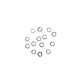 Brass Jump Ring 4.5-3mm/0.8mm