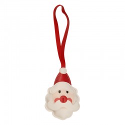 Pendentif en PU Père Noël 84 x 120 mm