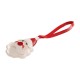 Colgante de PU Papá Noel 84 x 120 mm