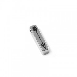 Brass Bar Arrow 30x7mm Ø2.9mm
