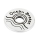 Rondel de Metal Latón Ola "Ocean Breeze" 20mm/1.9mm (Ø5.2mm)