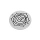 Conector de Acero Inoxidable 304 Chakra Sacro Flor 15 mm