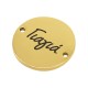 Connecteur rond en Acier Inoxydable 304 Γιαγιά 15 mm Ø1.2 mm