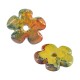 Ciondolo in Ceramica a Forma di Fiore con Smalto 25 Mm/5 mm (Ø 3.2 mm)