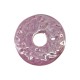 Enameled Ceramic Disc Violet 40mm/6mm Ø8mm