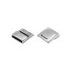 Fermoir Magnétique en Zamak 27 x 18 mm Ø 15 x 3 mm