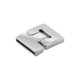 Zamak Magnetic Clasp 37x33mm Ø30x3mm