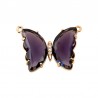 Transparent Purple/ Gold