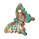 Pendente in Vetro di Murano Farfalla 29x45mm