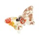 Murano Style Glass Pendant Butterfly 29x45mm