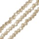 Γυάλινη Χάντρα Κρυσταλλάκι Πολυεδρική 3mm Ø0.7mm (~165τμχ)