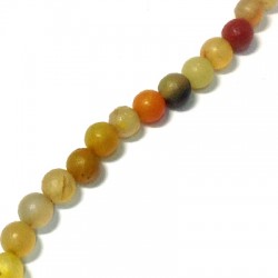Agate Faceted Bead 8mm