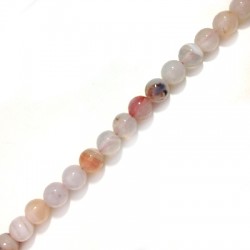 Agate Round Faceted 10mm (~38pcs)