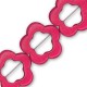 Howlite Flower 33mm (12pcs) (40cm)