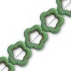 Howlite Flower 25mm (40cm length-16pcs)