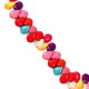 Charm in Howlite Goccia 10x14mm (~71pz/filo)