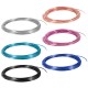 Filo di Alluminio  Flessibile Rotondo 1.5mm (~5mtr/rotolo)