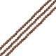 Lava Bead Round Beige (~4mm Ø~0.4mm (~92pcs)