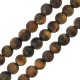 Tiger Eye Bead Round (~6mm Ø0.8mm (~62pcs)