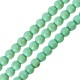 Howlite Bead Round Mint 4mm (~Ø1.2mm (~100pcs)