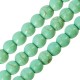 Howlite Bead Round Mint 4mm (~Ø1.2mm (~100pcs)