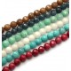 Agate Bead Faceted (~8mm (~49pcs)