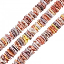 Shell Spacer Disk Irregular 6mm Ø~0.4mm (~450pcs)