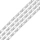 Chaîne maille Cube 2.6x4.8mm en Acier Inoxydable 304