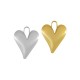 Stainless Steel 304 Pendant Heart 25x29mm